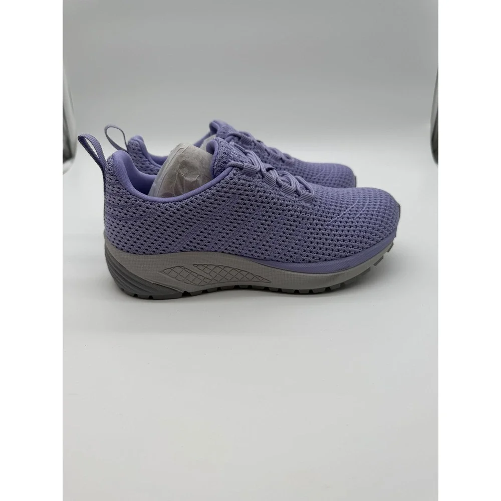 Propet Tour Knit Lavender Purple Mesh‎ Walking Sneakers WAA112M Womens 5 Wide